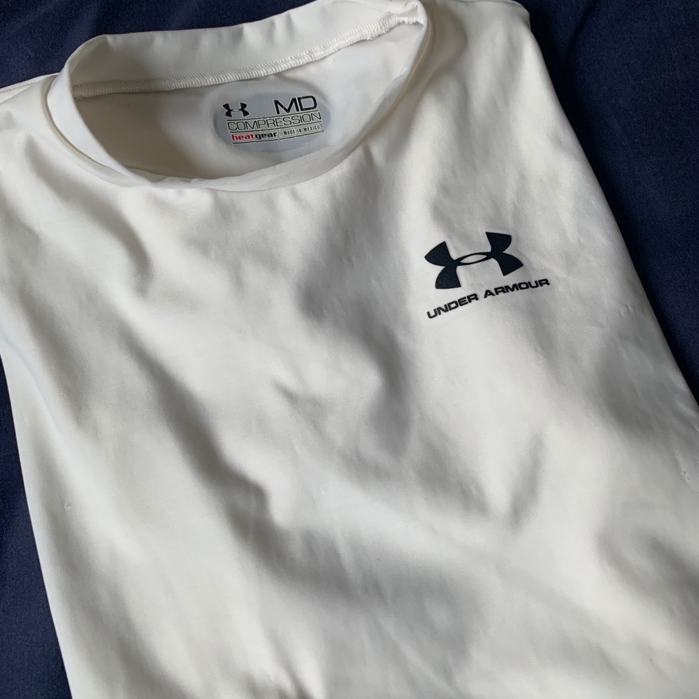 White under armour sport shirt